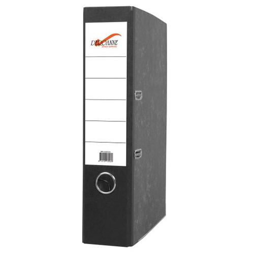 Photo de Classeur levier carton - dos 8 cm - Noir - Deroanne