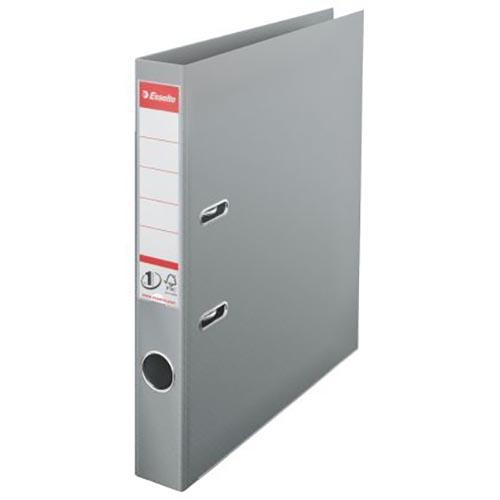Photo de Classeur à levier Esselte Power N°1 - dos 4 cm - A4 - Gris - Esselte