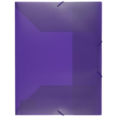 Photo de Chemise 3 rabats et élastiques PP - Violet - Kangaro