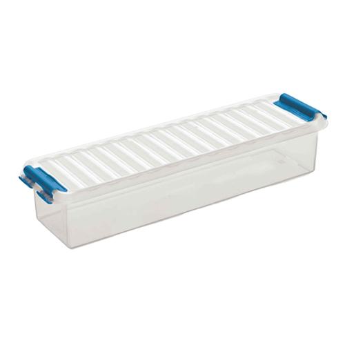 Photo de Boîte de rangement - 0.9L - 27x8.4 x6cm - Transparent - Sunware