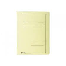 Photo de Fardes glissières A4 280 gr - Jaune - Exacompta