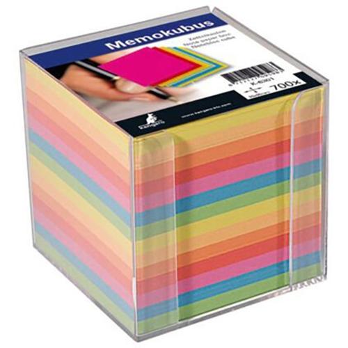 Photo de Bloc cube papier arc-en-ciel - Kangaro