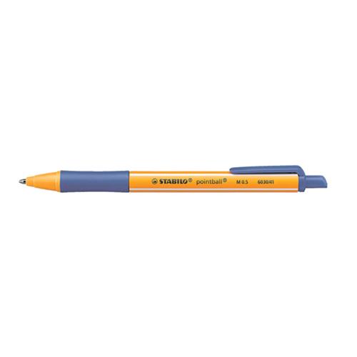 Photo de Stylo-bille - Stabilo Pointball - Bleu - Stabilo
