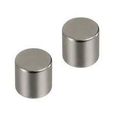 Photo de Aimant cylindre 10x10mm - lot de 5 - Gris - Sigel