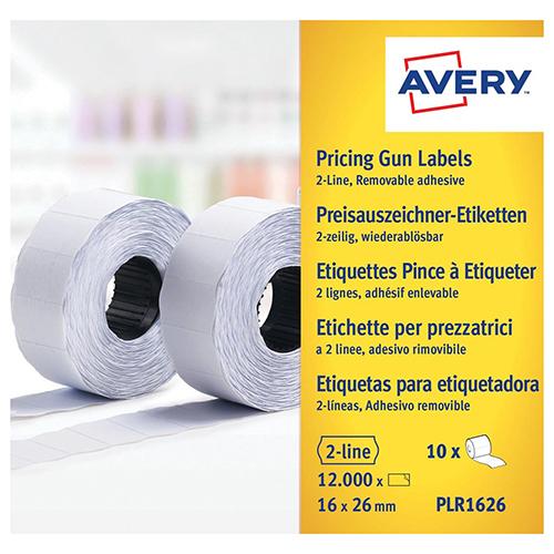 Photo de Etiquettes et encre non permanente - lot de 10 - Avery
