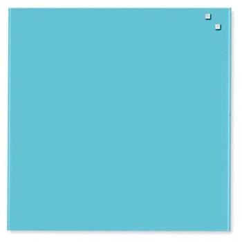 Photo de Tableau magnétique verre Naga 45x45cm - Bleu - Naga