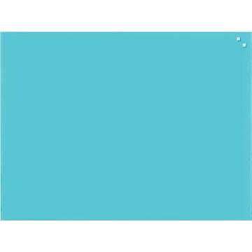 Photo de Tableau magnétique verre Naga 40x60cm - Bleu - Naga