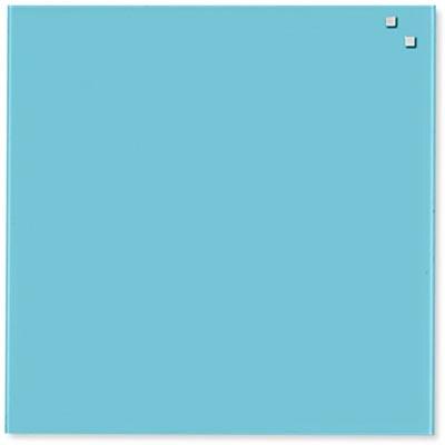 Photo de Tableau magnétique verre Naga 40x60cm - Bleu - Naga