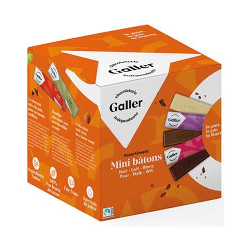 Photo de Assortiment mini batons chocolat Galler - Galler