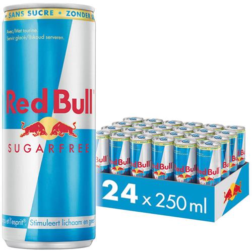 Photo de Redbull sans suce  25CL -lot de 24 canettes- 053955 - Red Bull