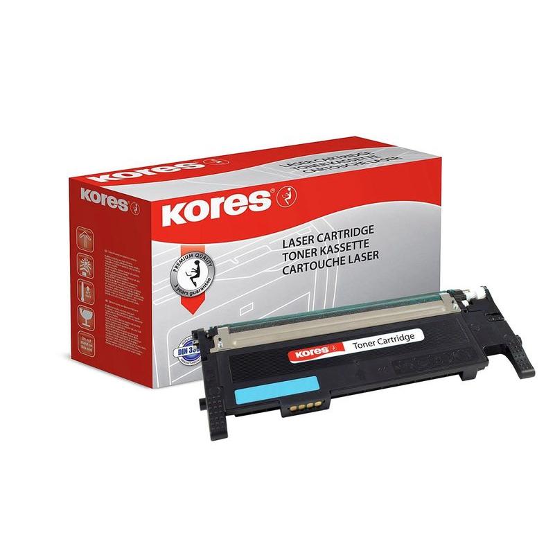 Photo de Toner pr SAMSUNG  CLP-C4072S cyan compatible 1013-0947-09-17