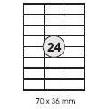 Photo de Etiquette 70x36mm Top Label TLC24AH - Kores
