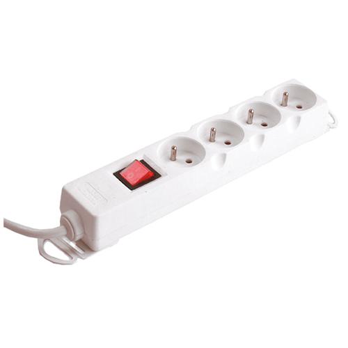 Photo de Bloc multiprises - 4 prises - interrupteur 