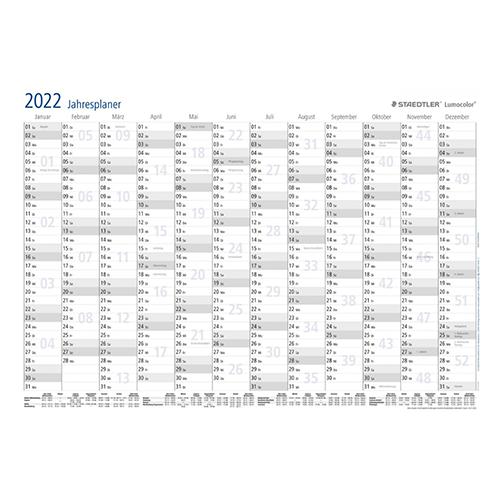 Photo de Lumocolor Year Planner 60 x 84 cm - Staedtler