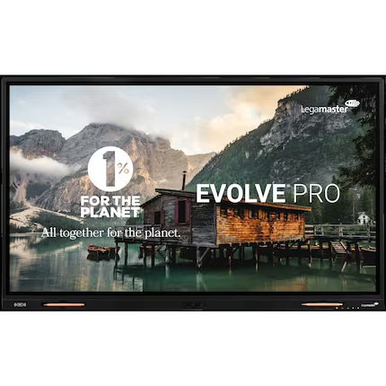 Photo de PACK 23 - Evolve 86' + support mural hauteur réglable - Legamaster